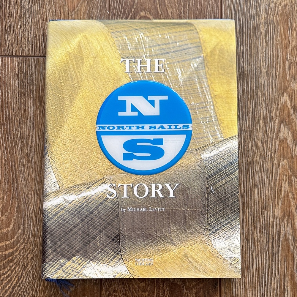 LAST CHANCE North Sails Hardcover Book — Blue and Gold Cover